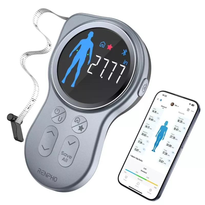 RENPHO Smart Tape Measure+ Preto Y002
