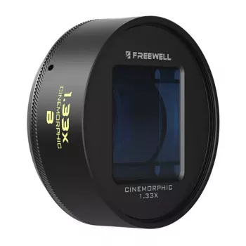 Freewell lente anamórfica 1.33x com encaixe de 17mm