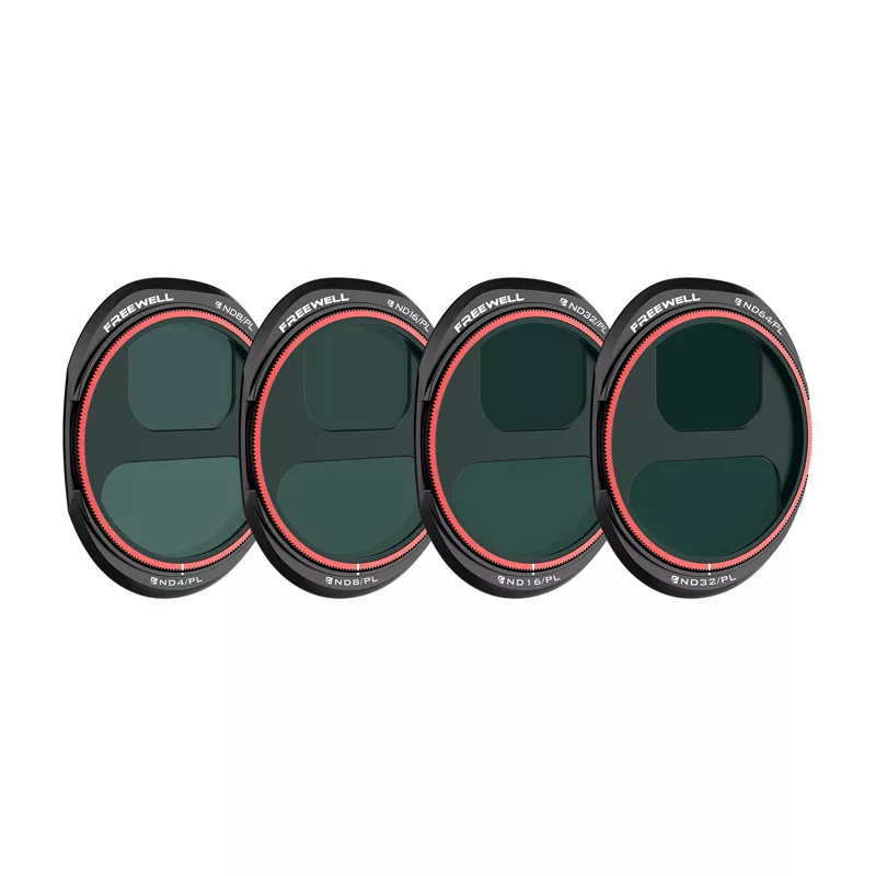 FREEWELL conjunto de filtros para DJI Mavic 4 Pro ND/PL Bright Day (4 unid.)