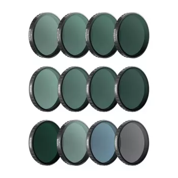 Conjunto de filtros Freewell para OSMO Action 6 – Mega Kit – pacote de 12 peças