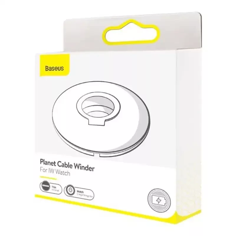 BASEUS ACSLH-02 Organizador / Suporte para Carregador Apple Watch (Branco)