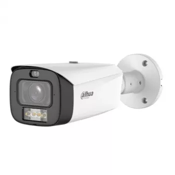 DAHUA IPC-HFW3849T1-ZAS-PV-2712-PRO Câmara IP Bullet 8MP com dissuasão ativa, objetiva varifocal motorizada e visão noturna a cores