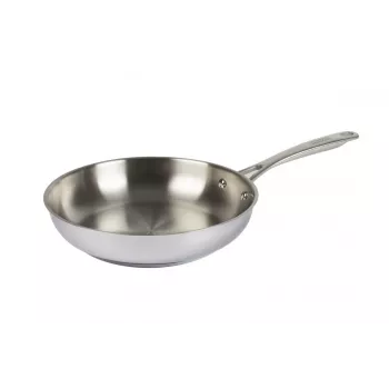 Frigideira antiaderente Kuhn Rikon ALLROUND 24 cm – aço inoxidável 18/10, adequada para indução, resistente ao forno até 240°C