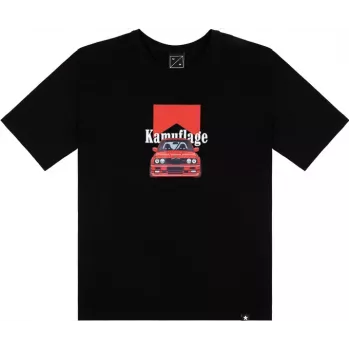 Kamuflage Beamer T-Shirt Preto Tamanho L