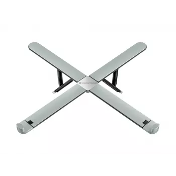 Conceptronic Suporte para portátil 5kg ERGO Portátil 17,3 polegadas Prateado