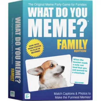 JUST PLAY What Do You Meme? Family Edition jogo de cartas de festa