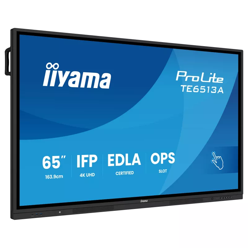 IIYAMA ProLite TE6513A-B3AG Ecrã interativo tátil LED IPS 4K UHD 65