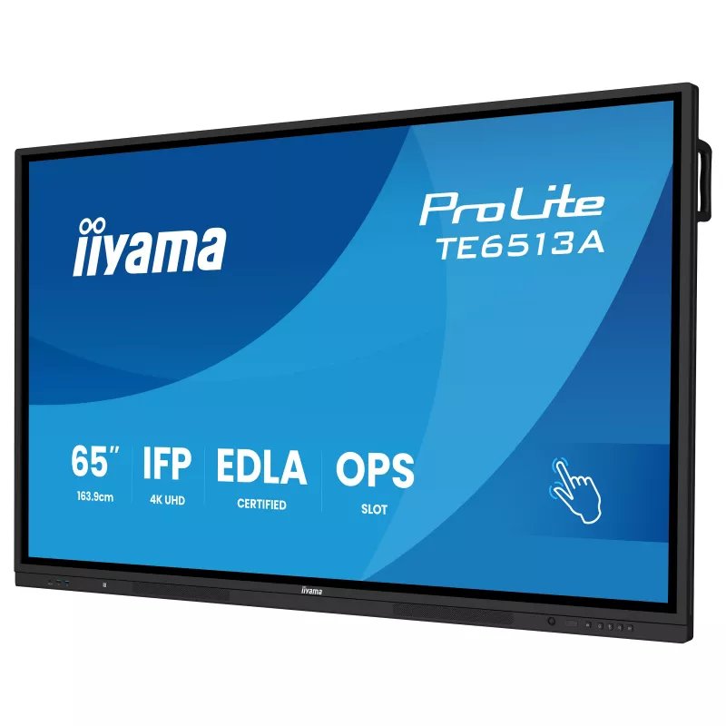 IIYAMA ProLite TE6513A-B3AG Ecrã interativo tátil LED IPS 4K UHD 65