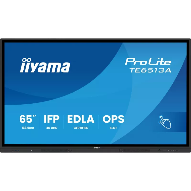 IIYAMA ProLite TE6513A-B3AG Ecrã interativo tátil LED IPS 4K UHD 65