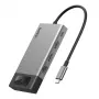 Belkin CONNECT Hub USB-C 8-em-1 para 2 ecrãs - Space Gray
