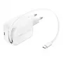 Carregador Belkin UltraCharge 45W Dual GaN USB-C retrátil branco