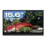 Monitor portátil tátil JAPANNEXT JN-MD-i156F-T-LE 15,6 polegadas IPS Full HD com Mini HDMI, USB-C, altifalantes integrados, preto