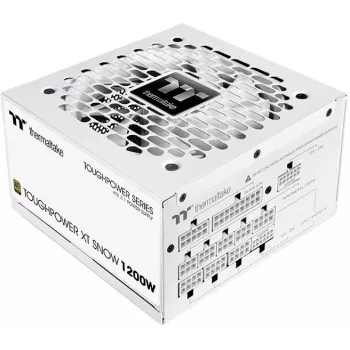 Fonte de alimentação Thermaltake Toughpower XT Snow 1200W ATX 3.1 80 PLUS Gold totalmente modular