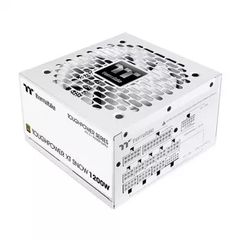 Fonte de alimentação Thermaltake Toughpower XT Snow 1200W ATX 3.1 80 PLUS Gold totalmente modular