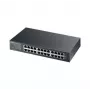 Switch ZyXEL GS1100-24E V4 24 portas Gigabit não gerido