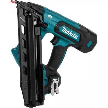 Aplicador de pregos pneumático sem fios Makita DBN620Z 18V LXT sem escovas 16 Gauge, reto (apenas máquina)
