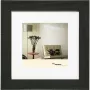Moldura individual Walther Design HO440B madeira preta 28x28 cm quadrada 445 mm