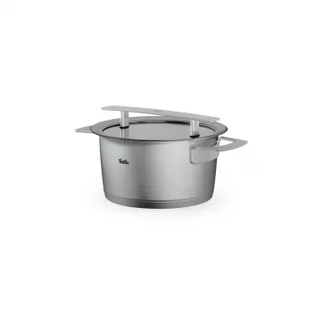 Panela Fissler Phi Collection com tampa de vidro 20 cm, 3,2 litros