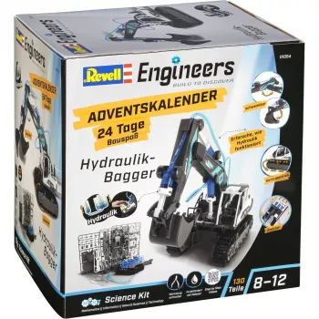 Calendário do Advento Revell escavadora hidráulica para montar