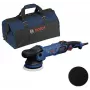 Conjunto de polidor rotativo BOSCH GPX9-125S com esponja de polimento e capa de polimento, bateria 18V (ferramenta sem bateria e carregador)
