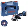 Rebarbadora angular a bateria Bosch GWX 18V-8 18V 125 mm com disco de corte diamantado (retalho)