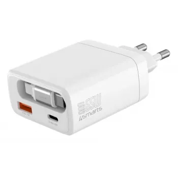 4smarts PDPlug Slim 65W GaN carregador de parede Jojo, branco