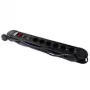 M-CAB régua de tomadas 6S PVC 3M BK PREM - PROTEÇÃO CONTRA SOBRETENSÃO E SOBRECARGA (POW0026)