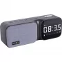 Reflexion CLR24BT rádio-despertador com Bluetooth, sintonizador FM PLL, alarme duplo, ecrã LED, preto