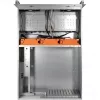 Inter-Tech IPC Storage 4U-4408-L caixa de servidor rackmount 4U, 8x 3,5 polegadas hot-swap, sem fonte de alimentação, preto