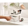 Joseph Joseph Viva organizador de cosméticos com gaveta - branco/cinzento