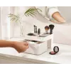Joseph Joseph Viva organizador de cosméticos com gaveta - branco/cinzento