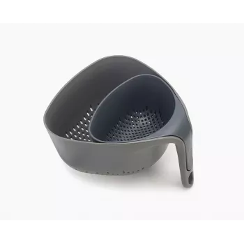 Joseph Joseph Nest escorredor conjunto cinzento 2 peças