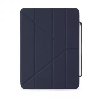 Pipetto Origami No3 estojo de lápis para iPad Pro 11 M4/M5 - azul-escuro (P053-113-AF)