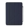 Pipetto Origami No3 estojo de lápis para iPad Pro 11 M4/M5 - azul-escuro (P053-113-AF)
