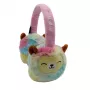 LAZERBUILT Squishmallows auscultadores Bluetooth para criança, on-ear, sem fios, Leonard The Lion, HMSQM-BT-LEONARD