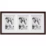DEKNUDT S65KQ3 3x10x15 Wood Gallery Brown moldura múltipla com passe-partout