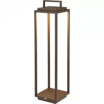 AB+ by Abert Resort Maxi Candeeiro de mesa portátil Corten