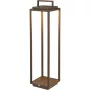 AB+ by Abert Resort Maxi Candeeiro de mesa portátil Corten