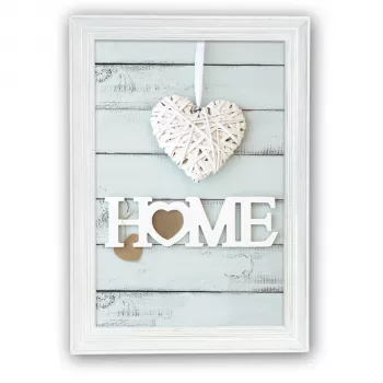 Goldbuch ZEP Vintage Moldura individual - Madeira - Branco - Mesa e parede - 10x15 cm - Retangular