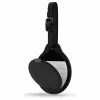 Satechi FindAll Etiqueta de bagagem de couro vegano Preto