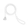 Compulocks Cadeado de segurança com cabo universal - Cadeado T-Bar com chave - Branco - 1,83 m