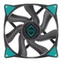Ventoinha de caixa Iceberg Interactive IceGALE Xtra 140mm preta - 500-2500 rpm - 169 CFM - 47 dB - PWM
