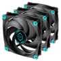 Ventoinha de caixa Iceberg Thermal IceGALE Silent 120mm preta, pack de 3