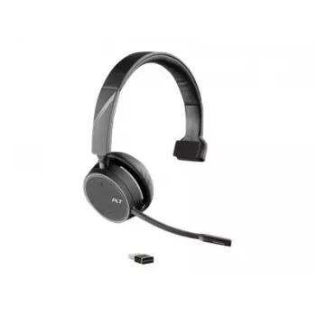 Headset sem fios Poly Voyager 4210 USB-A UC Series - preto