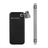 Unidade de estado sólido externa Verbatim Pocket SSD 128GB preto/cinzento USB 3.2 Gen 2