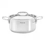 De Buyer Affinity Caçarola Aço Inoxidável com Tampa 24 cm