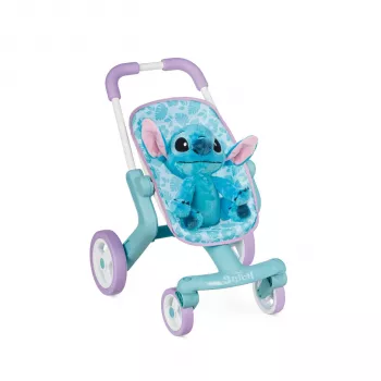 Smoby Carrinho de Bonecas Stitch com Peluche 25 cm