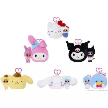 L.O.L. Surprise Loves Hello Kitty peluche reversível sortido