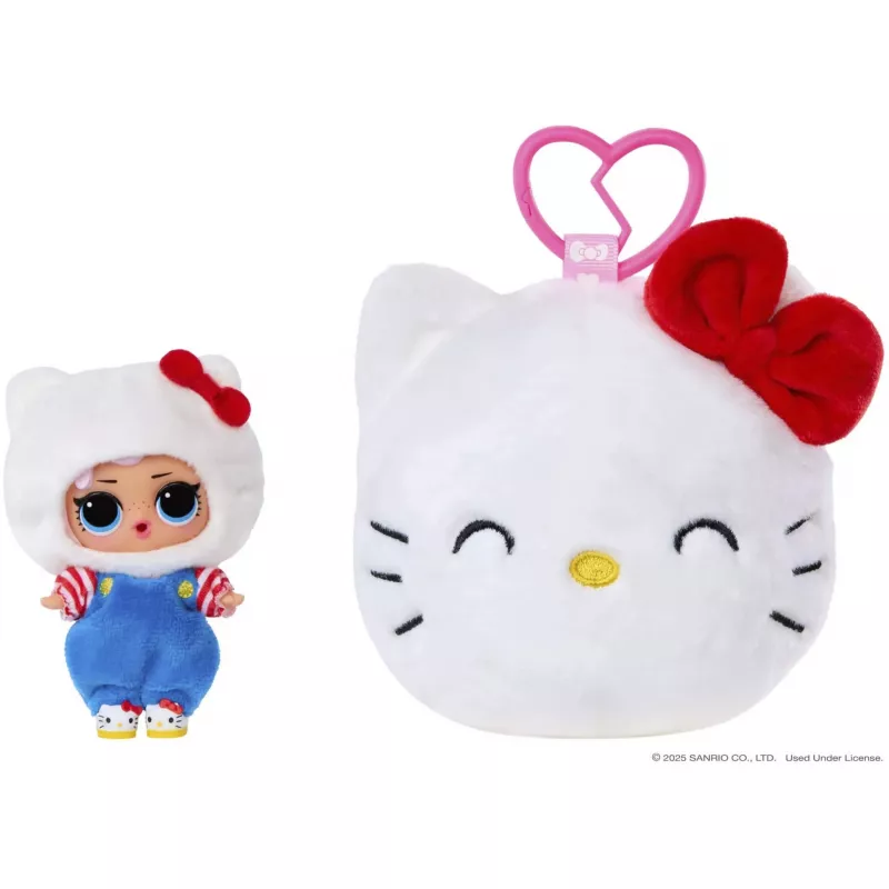 L.O.L. Surprise Loves Hello Kitty peluche reversível sortido