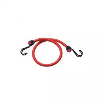Cinta de bagagem com ganchos de arame duplo Master Lock 3020EURDAT - 0,6 m - 40 kg - vermelha - 2 unidades
